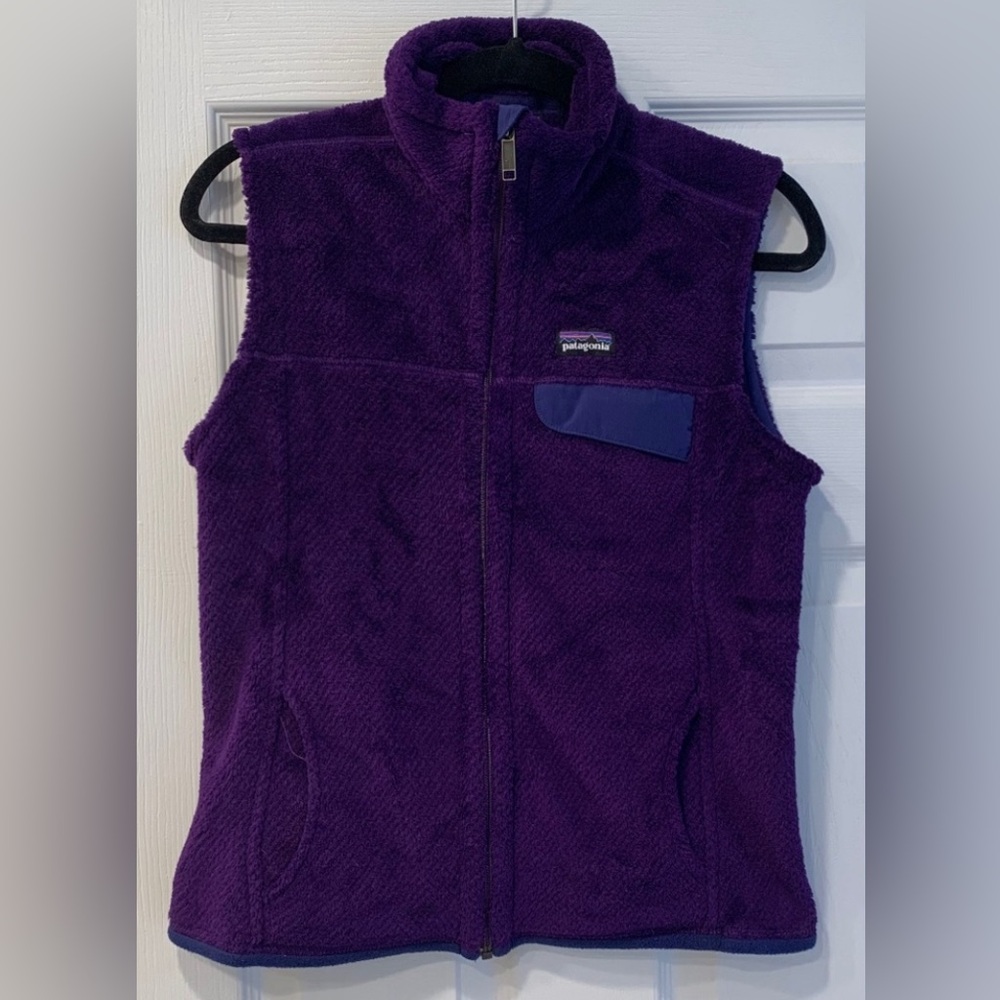 EUC Patagonia Fleece Vest: Women’s Size Medium